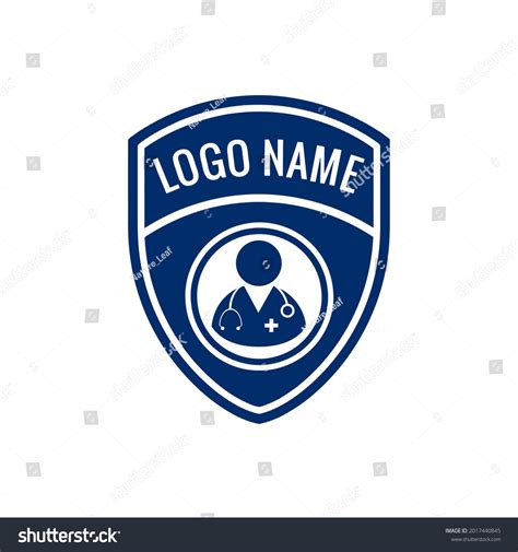 Doctor Clinic Logo Design Template Stock Vector (Royalty Free) 2017440845 | Shutterstock