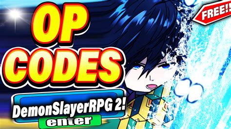 ALL NEW SECRET UPDATE CODES In DEMON SLAYER RPG 2 CODES Roblox