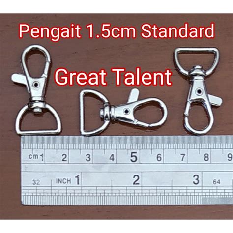 Jual Pengait Cantolan Cm Standard Eceran Cantelan Tali Id Card