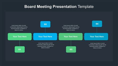 Board Meeting Presentation Template for Google Slides - SlideKit