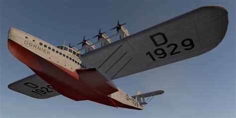 Dornier Do-X 3D Model by ChipBassChaos