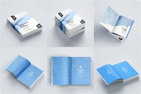 120 Mockups Gratis de Libros para Diseño Editorial