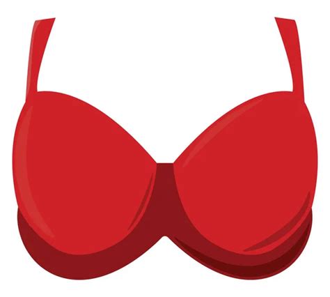 Red Bra Set Stock Vector Helioshammer 26083331