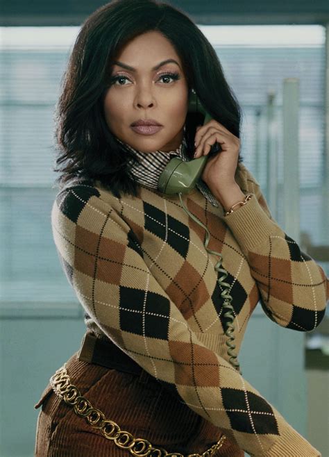 Taraji P Henson Instyle Magazine January 2019 • Celebmafia