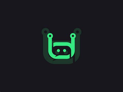 chatbot ai logo, modern ai logo :: Behance