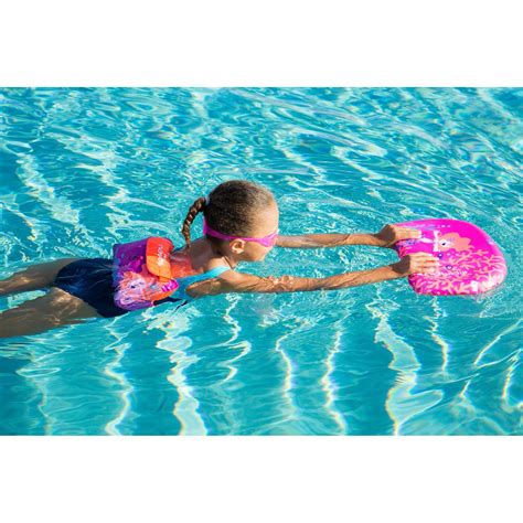 Planche De Natation Enfant Bleue Avec Imprim Sirene Clubs