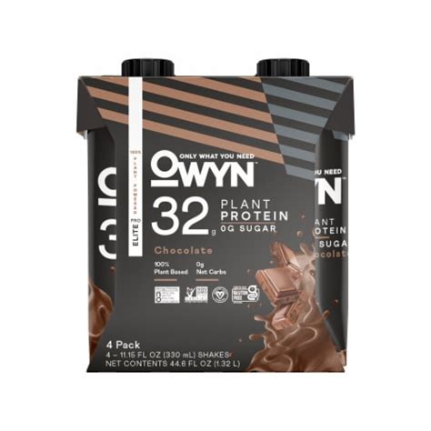 Owyn Vegan Pro Elite Chocolate Protein Shakes Ct Fl Oz