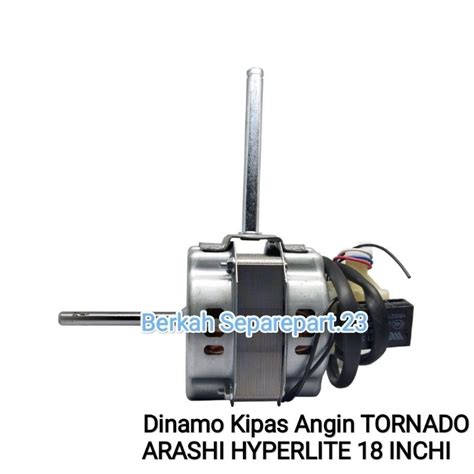 Jual Dinamo Kipas Angin Besi Tornado Inchi Arashi Hyperlite In