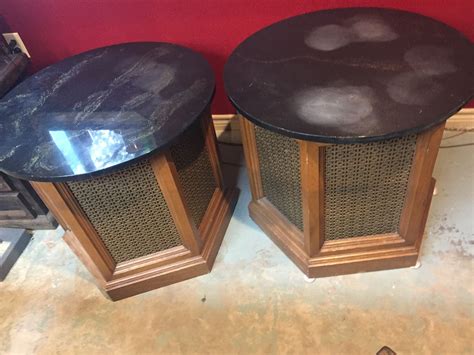 Vintage End Table Speakers For Sale In San Antonio TX OfferUp