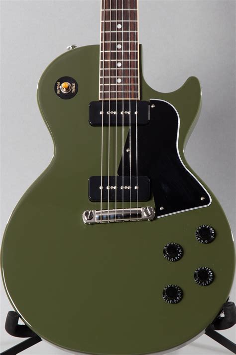 2021 Gibson Les Paul Special Olive Drab Guitar Chimp