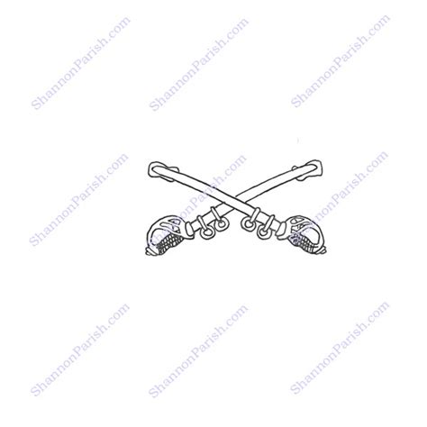 Cavalry Sabres Clipart