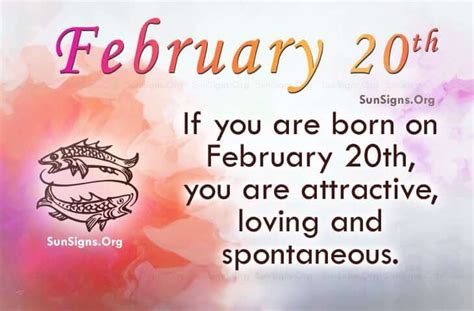 Born On February 20th - zestmoms