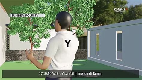 Polri Rilis Animasi Rekonstruksi Pembunuhan Yosua Video Dailymotion