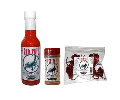 Ultimate Spice Gift Set Ghost Pepper Scorpion Reaper Hot Sauce Peppers