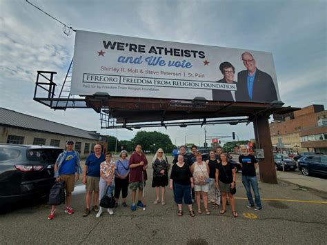 Retired Atheist Couple Star On Billboard July 4 Ads In St Paul