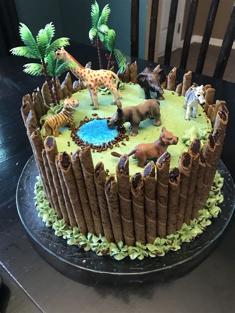 Jungle Safari Cake