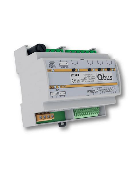 Module For DIN Rail Relay REL08 Qbus