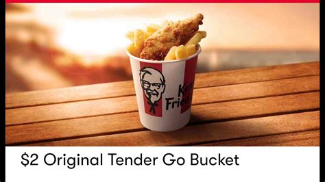 Checkout Basket Kfc Go Bucket Original Tender Youtube