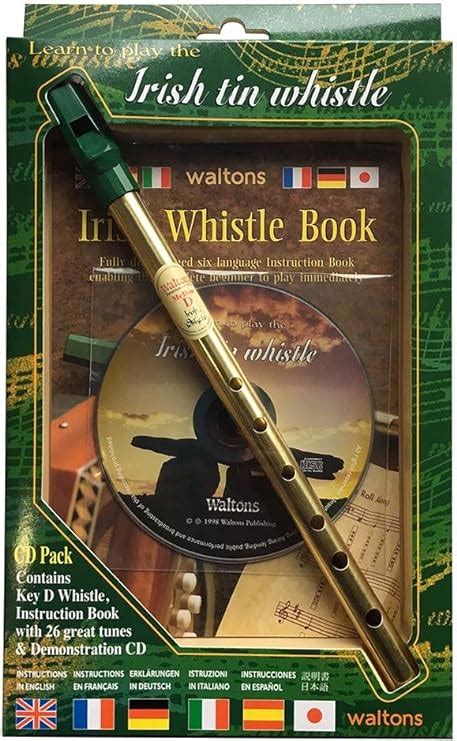 Irish Tin Whistle Pack Cd Flûte Irlandaise Waltons Music Amazon