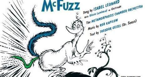 Dr Seuss Gertrude Mcfuzz Isabel Leonard Mezzo Soprano Ideastream Public Media