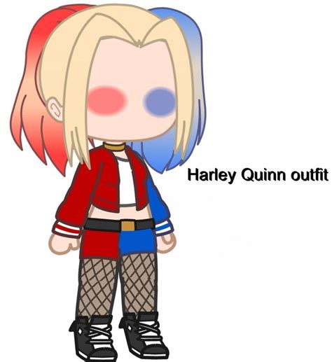 Gacha Club Harley Quinn Outfit Marvel