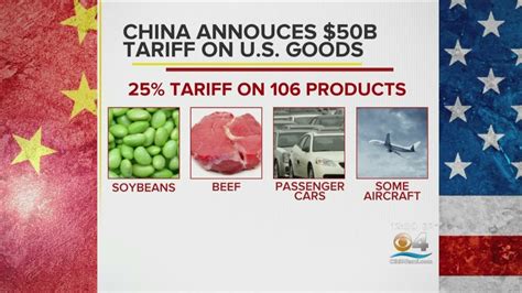 China Announces 50 Billion In Tariffs On Us Goods Youtube