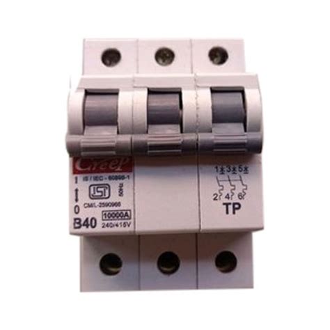 Greep Triple Pole Mcb Switch Model Name Number B At Rs