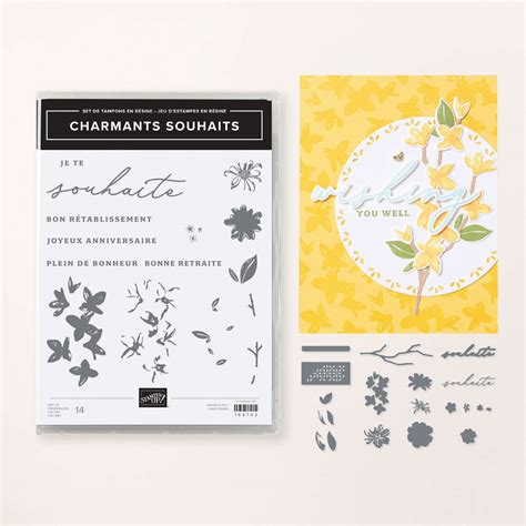 Lot de tampons et de poinçons Charmants souhaits de Stampin Up