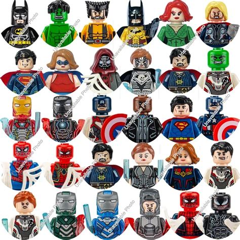 Мини-фигурки героев Marvel в ассортименте | AliExpress