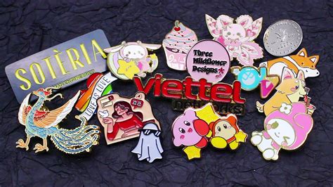 Customized Lapel Pins Die Casting Metal Soft Anime Enamel Pins Custom