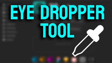 How To Pick A Color From A Image Using Eyedropper Tool In Photopea Browser Photoshop Youtube