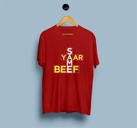 Same Yaar Same Beef Buy Sidhu Moose Wala Printed T Shirt For Men