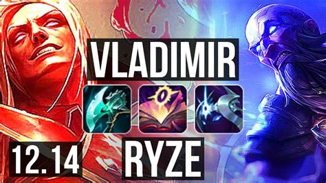 Vladimir Vs Ryze Mid M Mastery Games Dominating