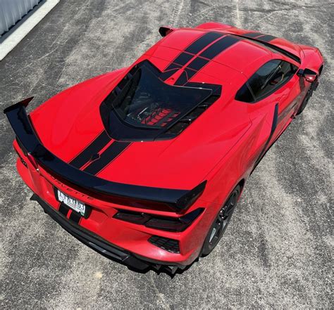 2020 2023 Corvette C8 Full Length Dual Racing Stripes