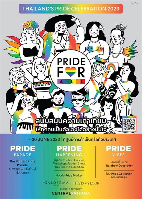 เซ็นทรัลพัฒนาจัดแคมเปญ Thailands Pride Celebration 2023 ‘pride For All