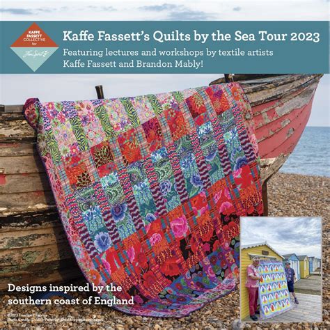 Kaffe Fassett Lecture Quilts By The Sea Colour Inspiration