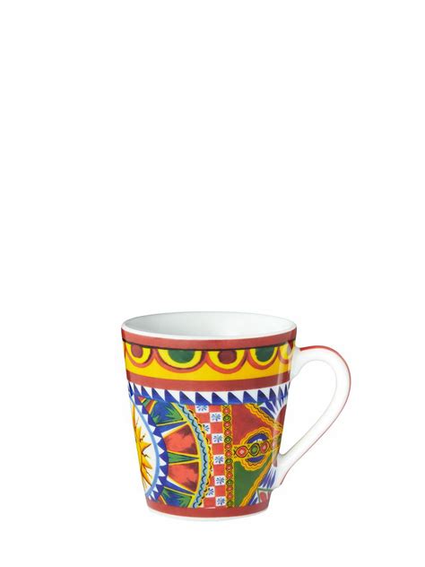 DOLCE GABBANA Sole Porcelain Mug Dolce Gabbana