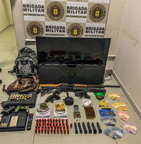 Bpchq Apreende Adolescentes Armas E Drogas Em Passo Fundo Brigada