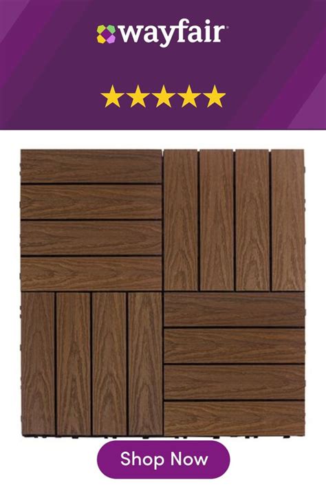 Newtechwood Ultrashield Naturale Composite X Interlocking Deck