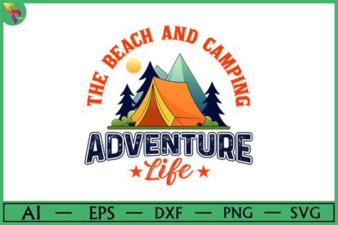 Camping T Shirt Design Lovers Graphic By Shuptom Graphics · Creative