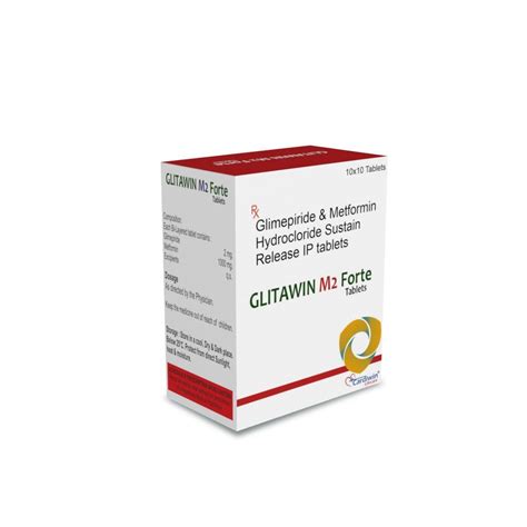 Glimepiride Metformin Hydrochloride Sustain Release Ip Tablet At Rs