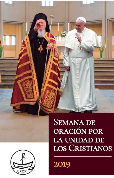 Folleto De La Semana De Oraci N Por La Unidad De Los Cristianos