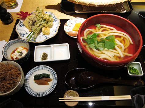 ゆんフリー写真素材集 No 12017 うどん定食 [日本 東京]