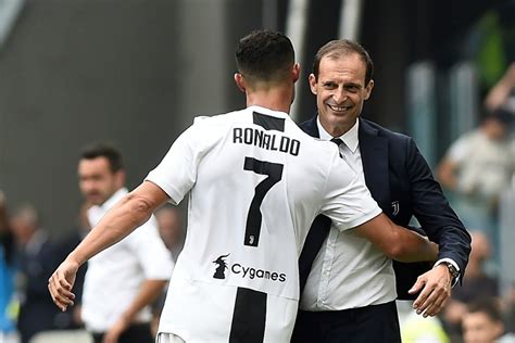 Juventus Allegri Ronaldo Va être Vraiment Excité Pour Le Derby