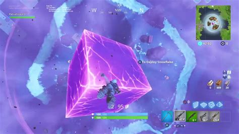 Fortnite Gameplay With Cube Cracking Live Youtube