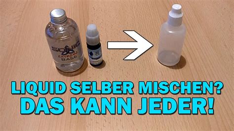 LIQUID SELBER MISCHEN MIT NIKOTIN Ab Mai 2017 60 OFF