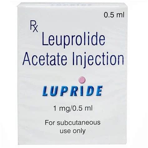 Lupride Injection Leuprolide Acetate For Injection 1 Mg At Best