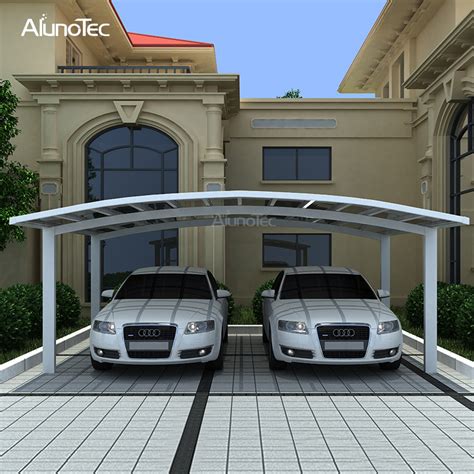 Hot Sale Waterproof Aluminium Canopy Pergola Outdoor Double Car Shelter