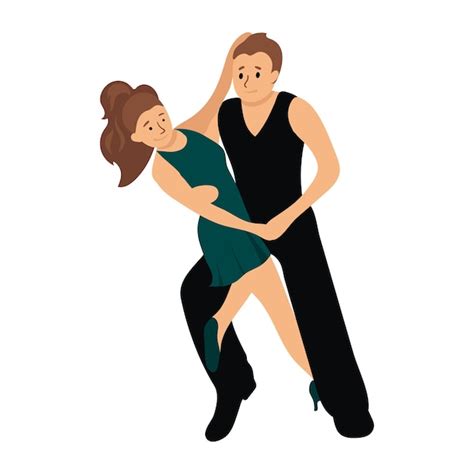 Premium Vector Couple Dance Illustration