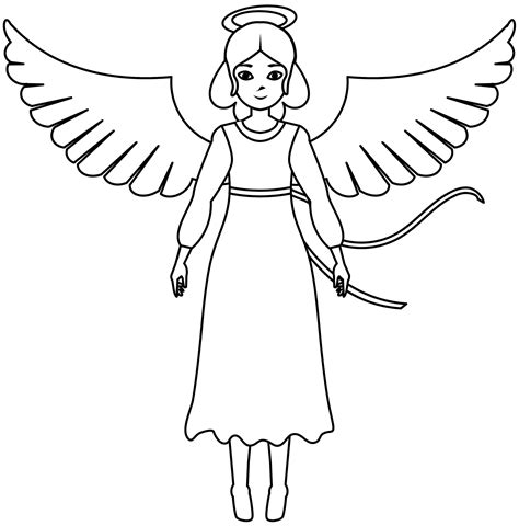 Angel Printable Template | Free Printable Papercraft Templates